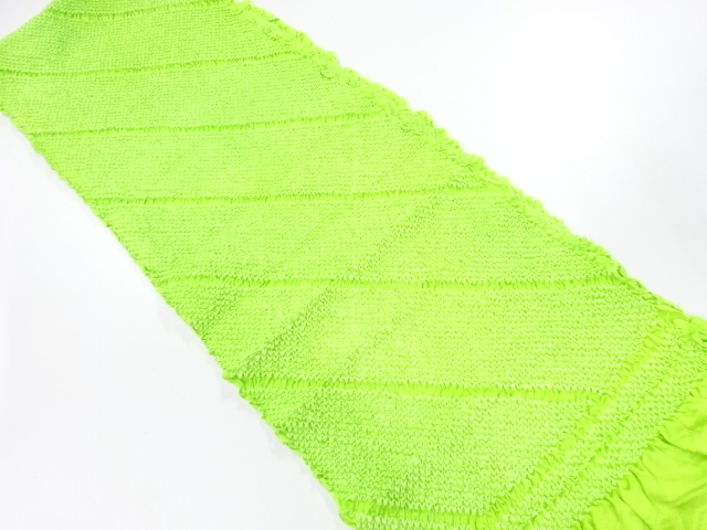 正絹　振袖用　絞り　帯揚げ